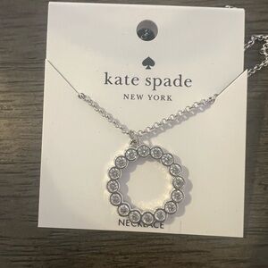 Kate Spade Silver Circle Necklace